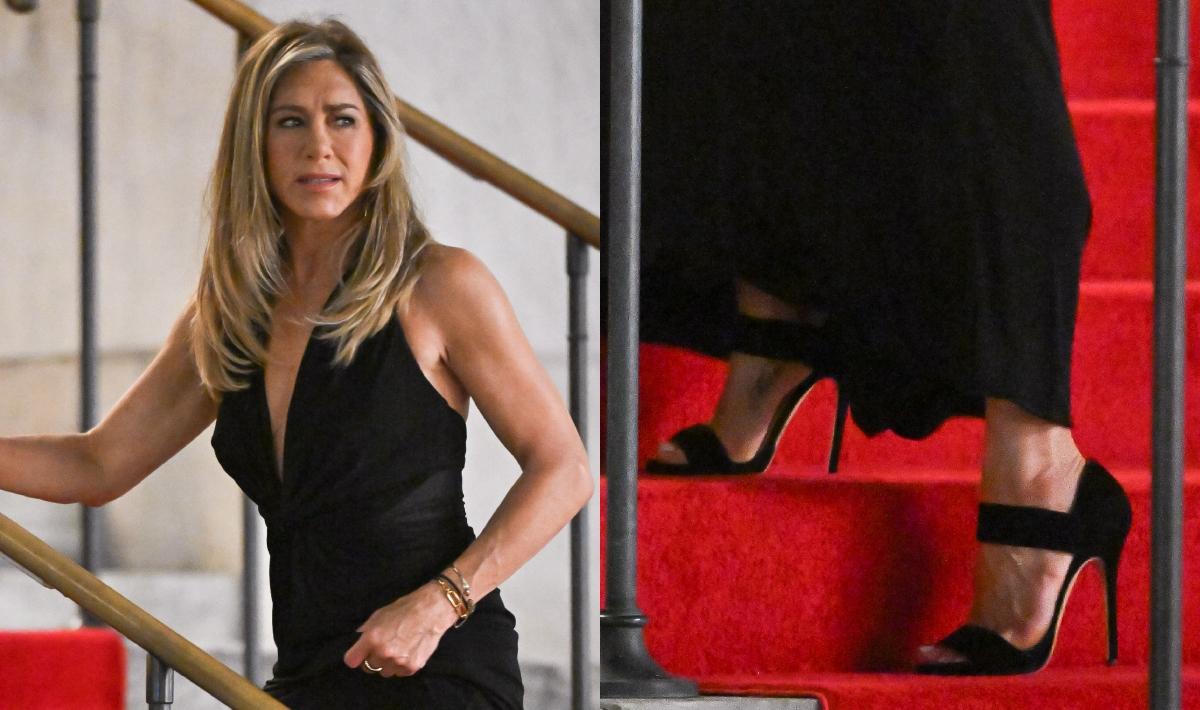 Jennifer Aniston Filming The Morning Show Season 4