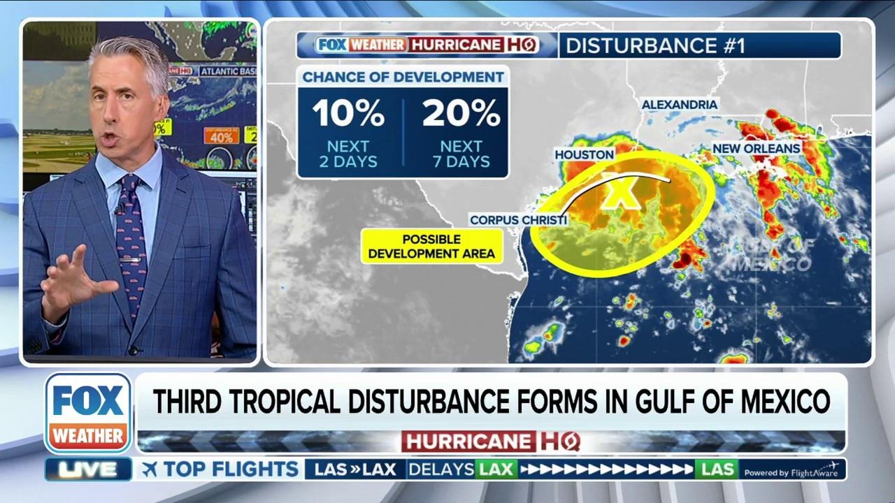 Disturbance in Gulf Monitored for Tropical Development