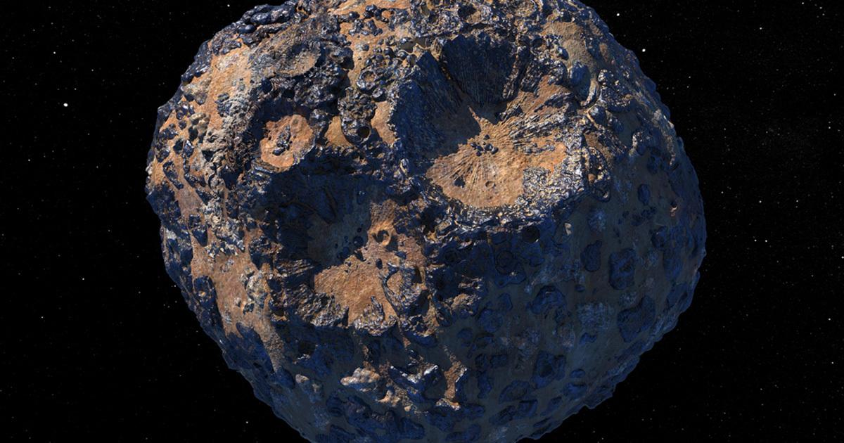 James Webb Telescope Discovers Rust on Asteroid Psyche