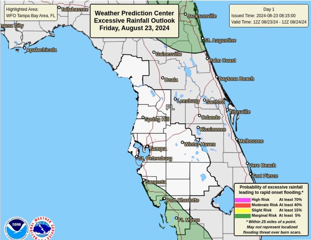 Severe Weather and Flood Warnings in South Florida