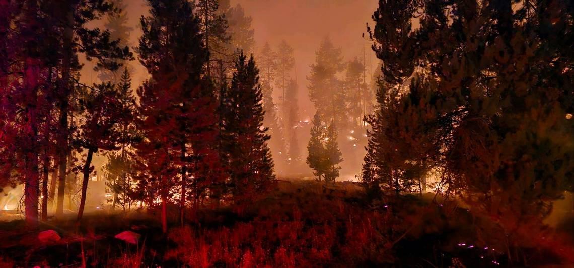 Wildfire in Idaho