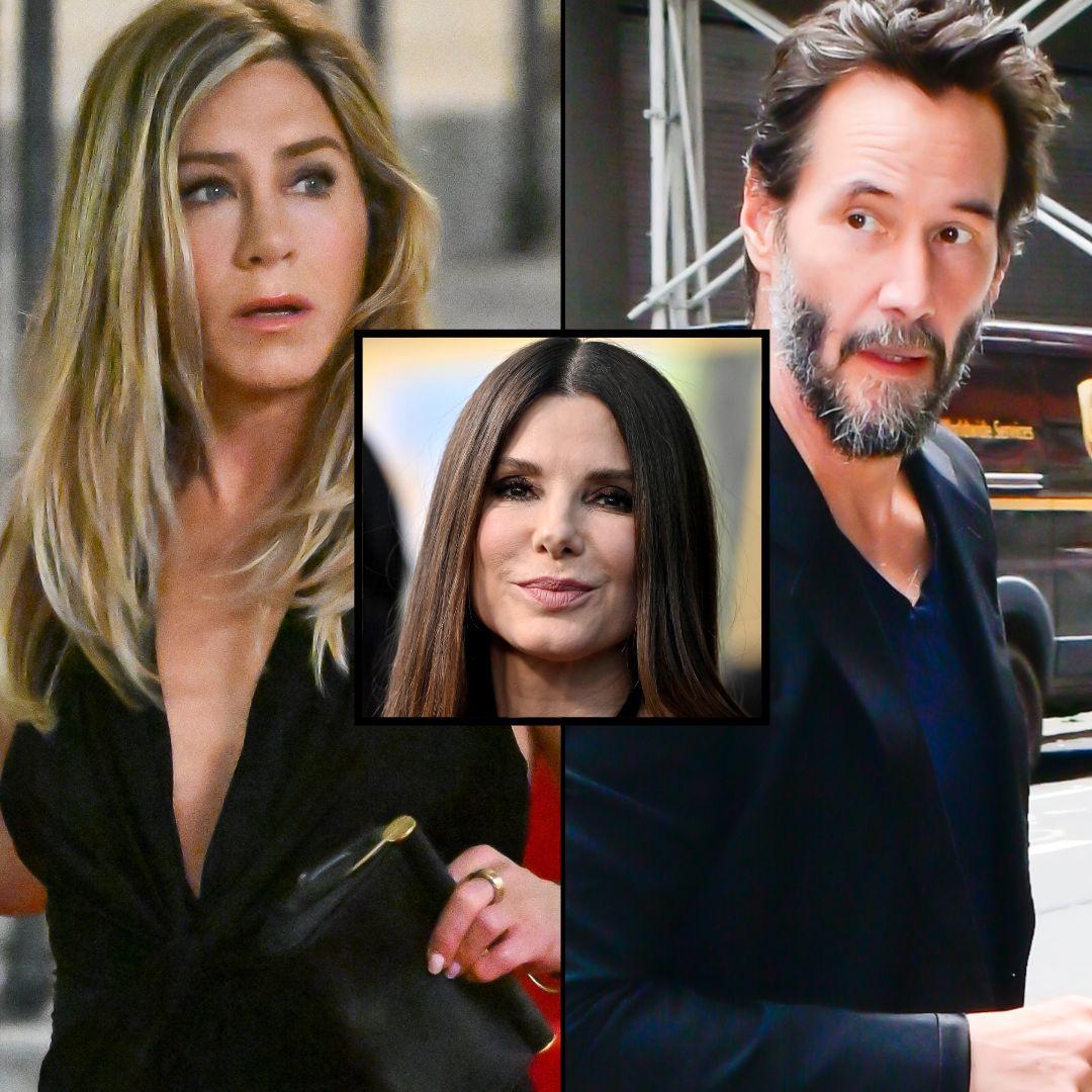 Sandra Bullock Navigates Tension Between Aniston and Reeves