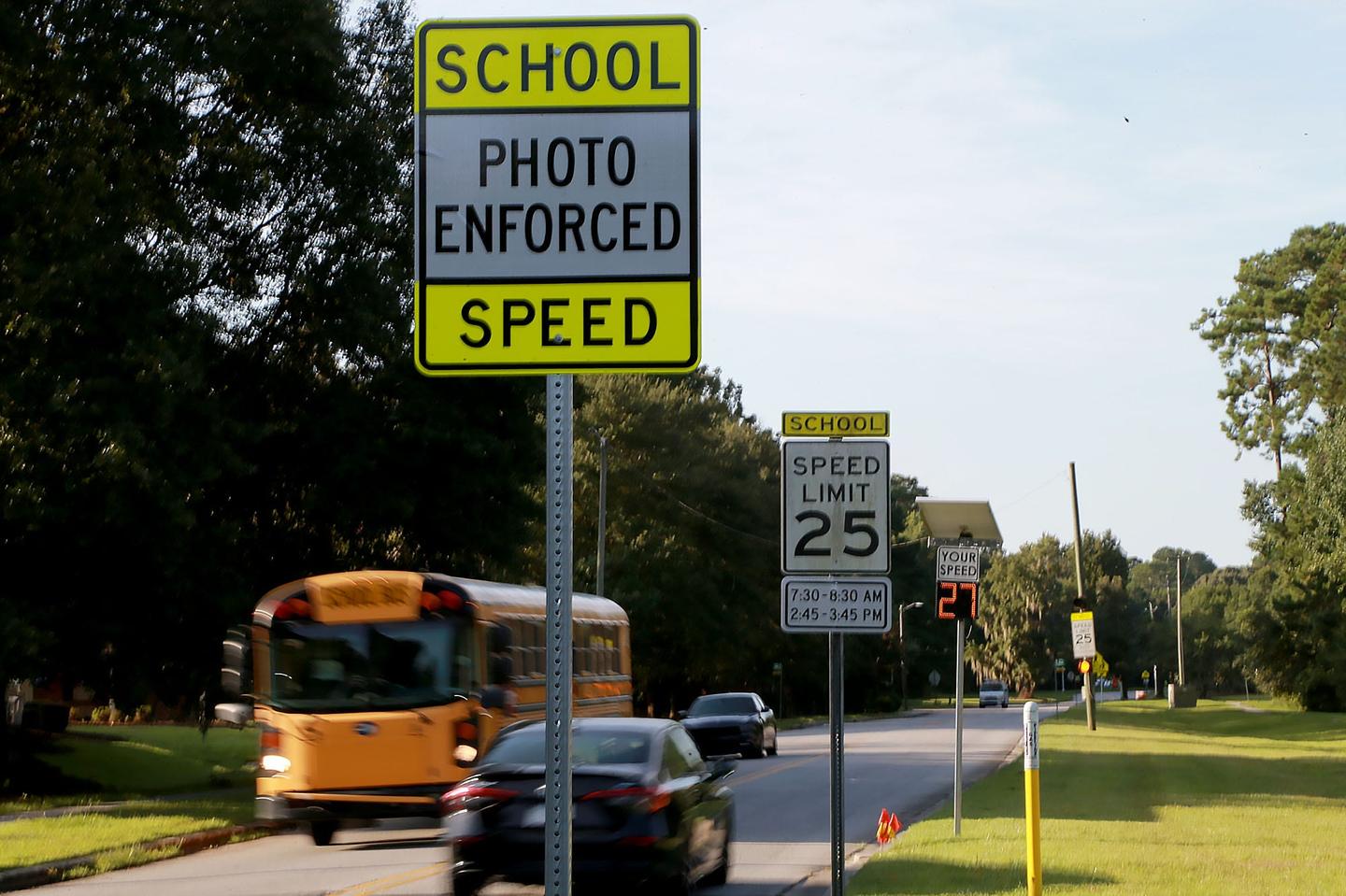 Speed cameras for cars