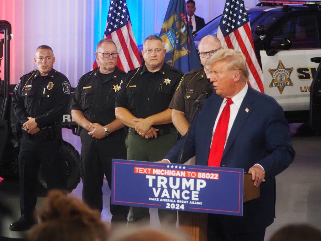 Investigation of Sheriff for Trump Event