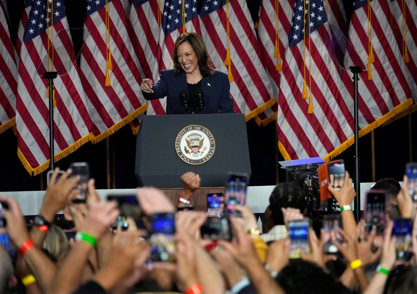 Tim Walz and Kamala Harris