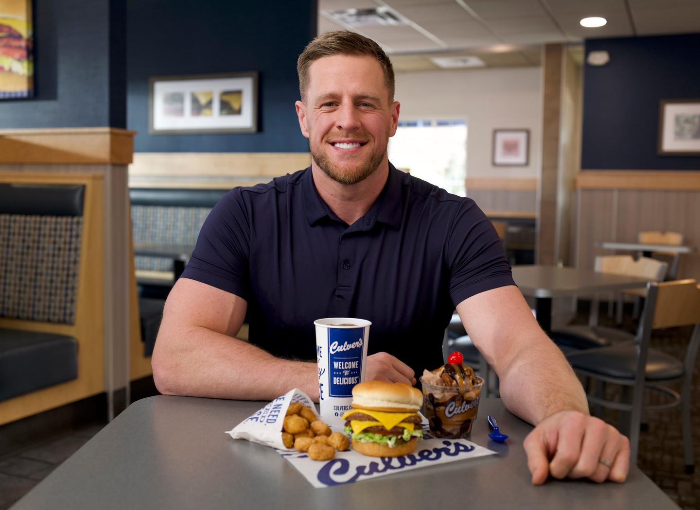 JJ Watt Partners with Culver's for Celebrity Meal