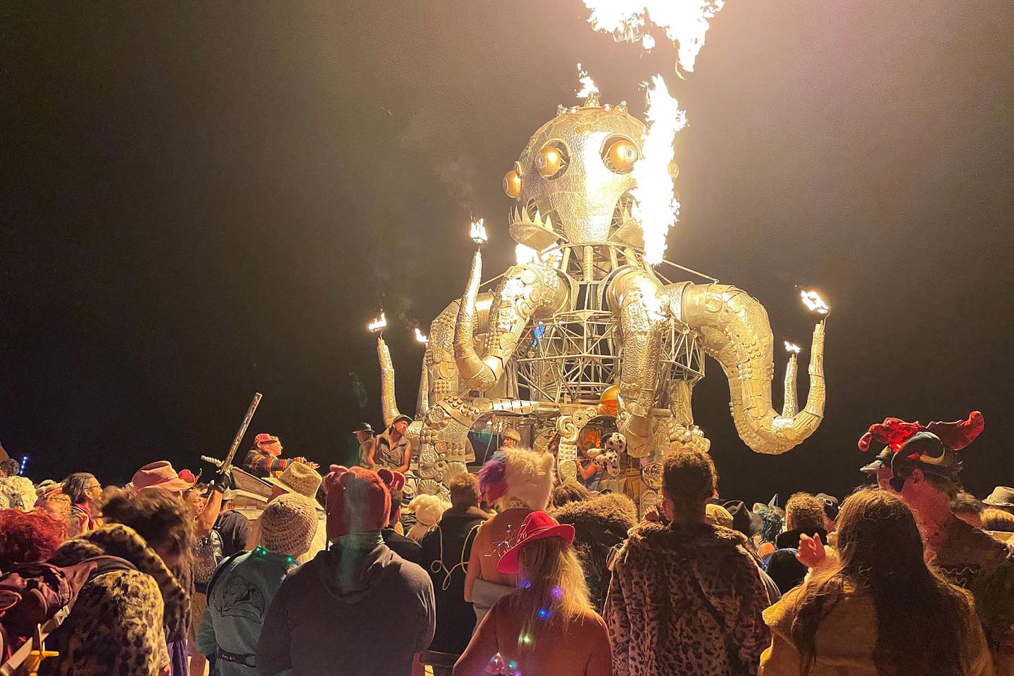 Woman Dies at Burning Man Festival Opening