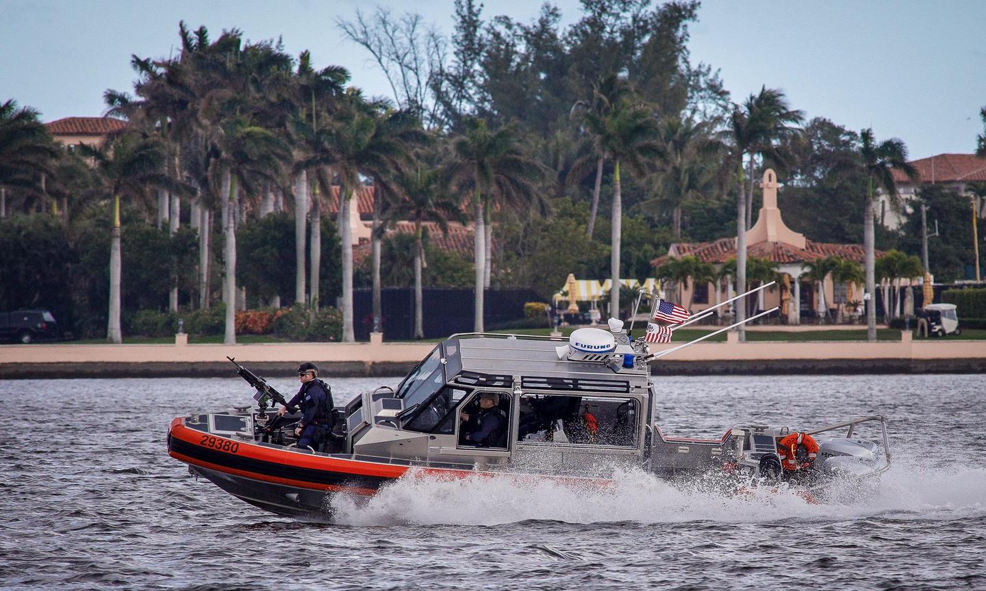 Coast Guard Establishes Security Zones Around Mar-a-Lago