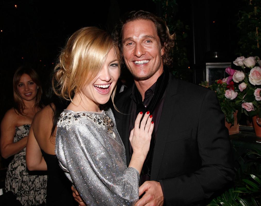 Kate Hudson and Matthew McConaughey Skip Deodorant