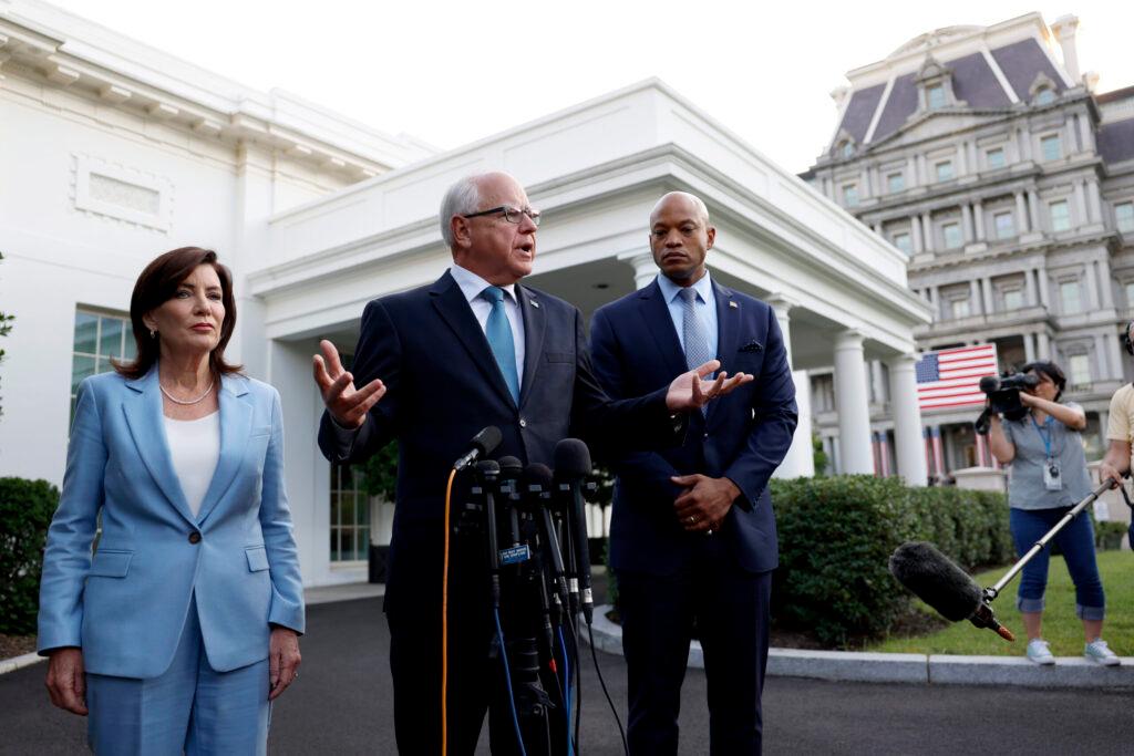 Kamala Harris and Tim Walz Rally in Connecticut