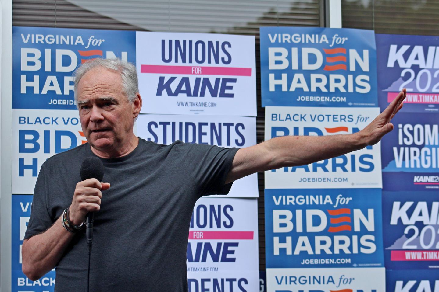 Tim Kaine Opens Campaign Office in Virginia