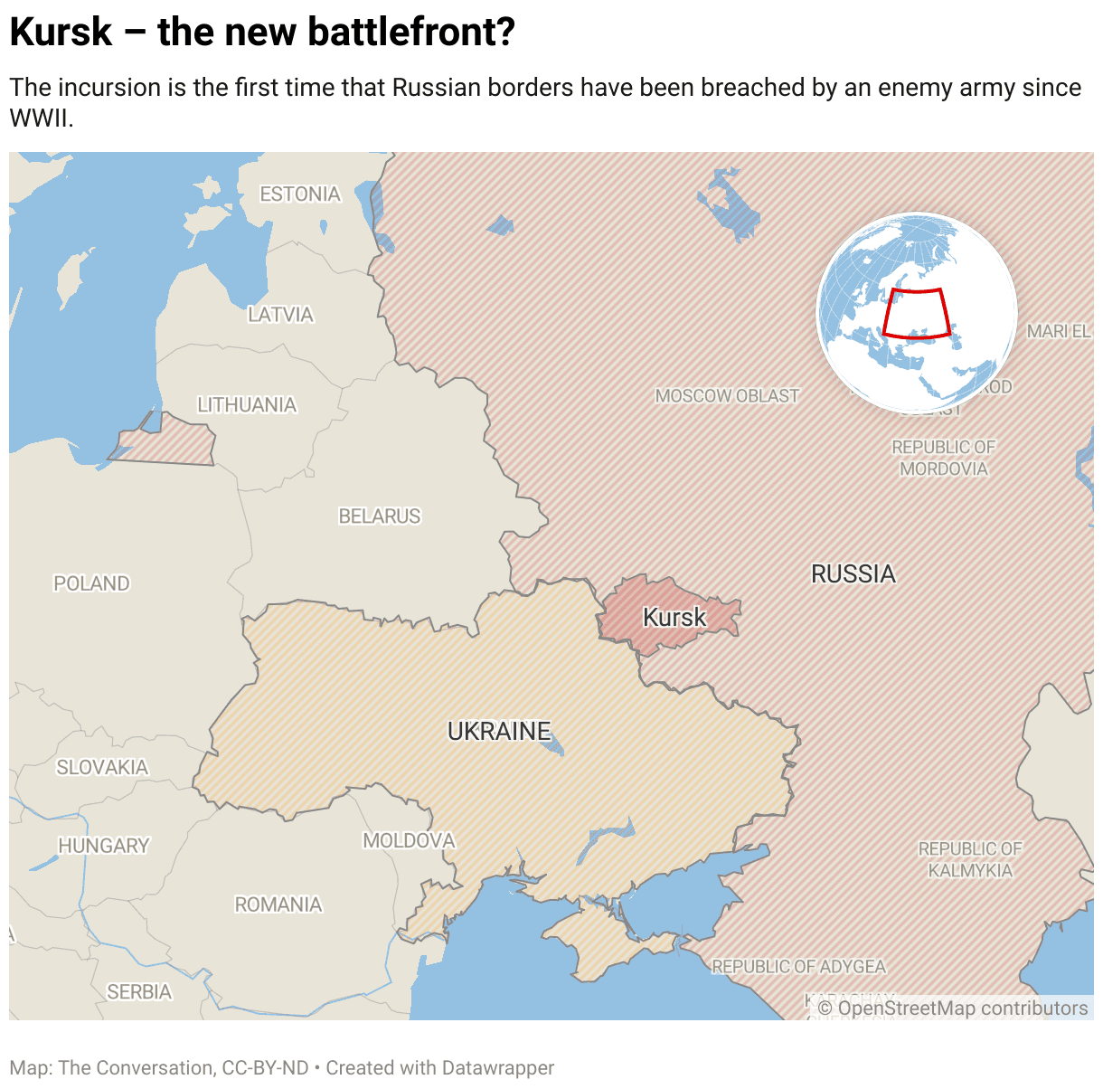 Putin's Image Challenged by Ukraine's Kursk Incursion