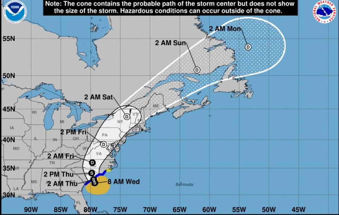 Tropical Storm Debby Lingers, Heavy Rain Follows