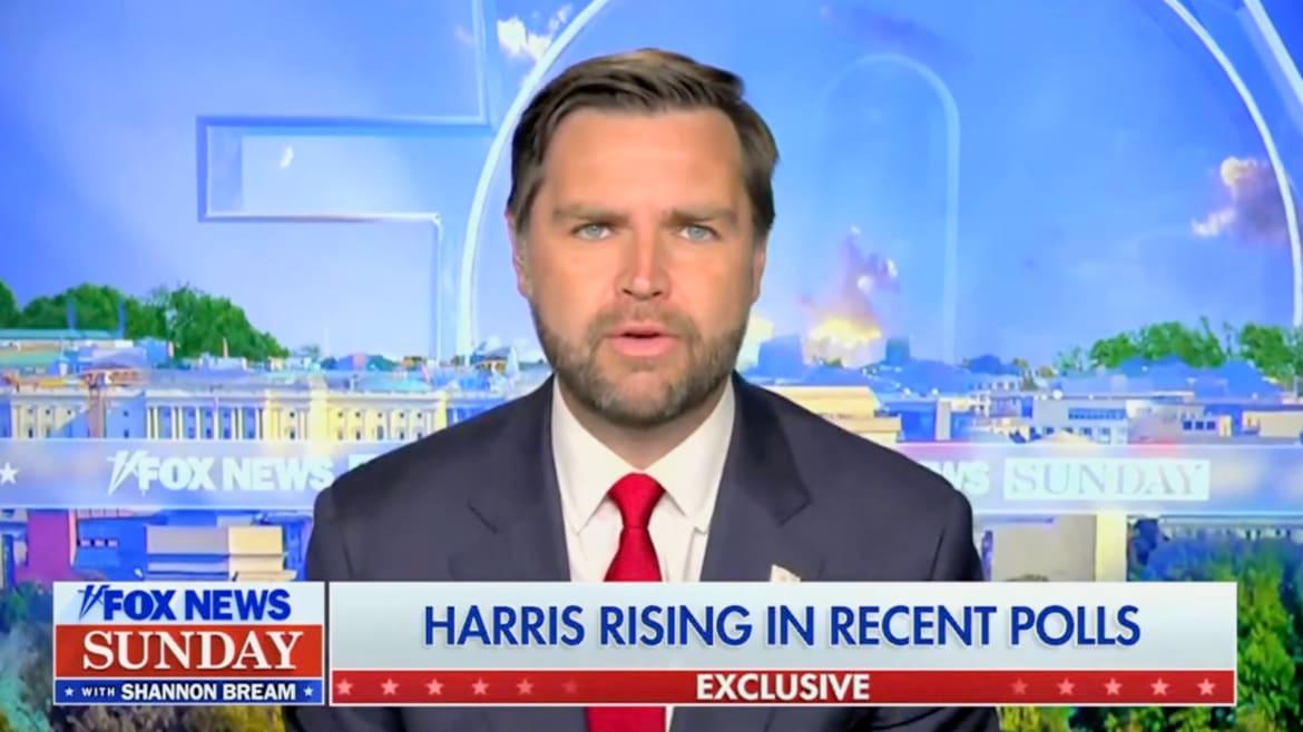 JD Vance Compares Kamala Harris to Epstein