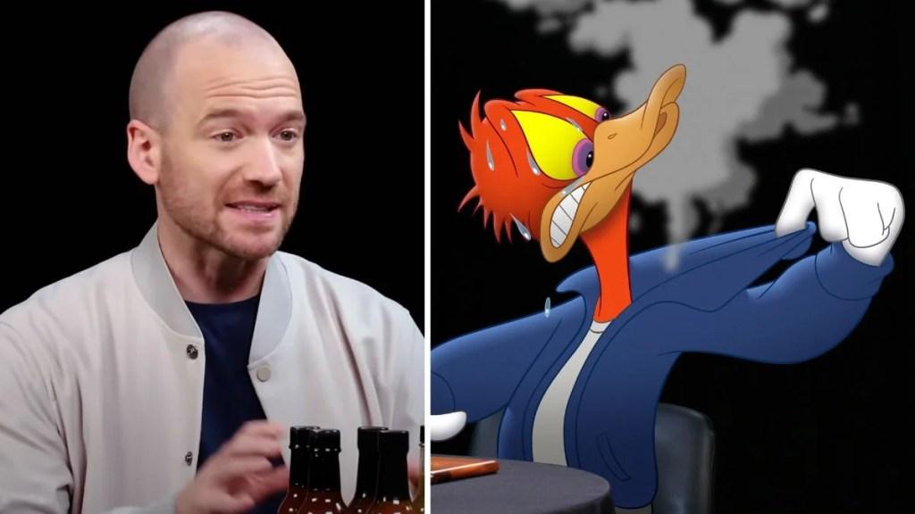 Donald Duck Celebrates 90th Birthday on Hot Ones