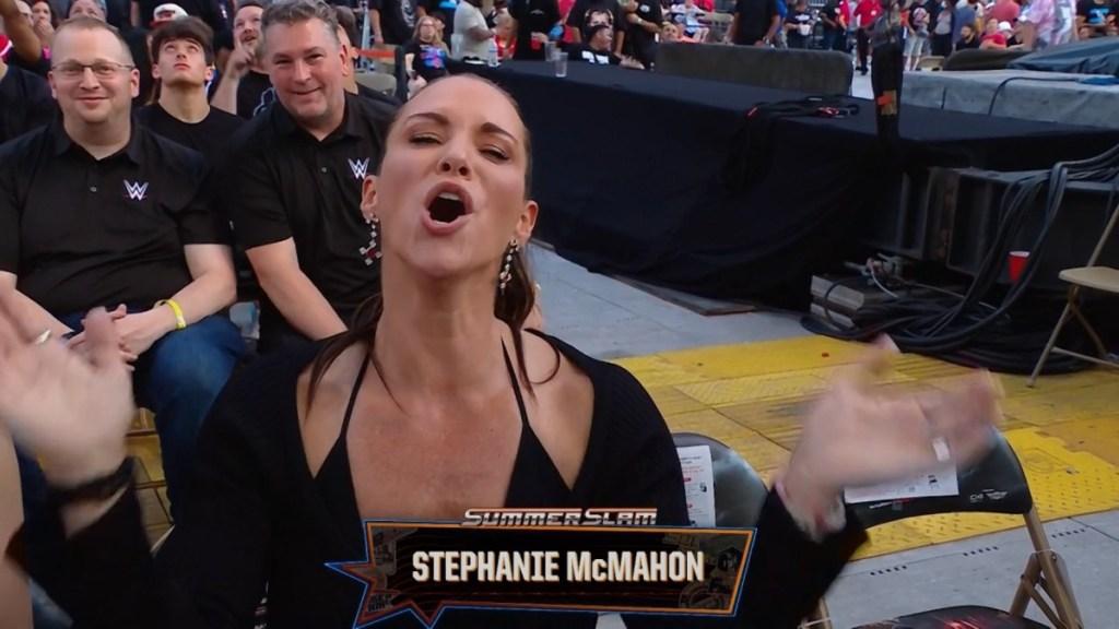 Stephanie McMahon at SummerSlam