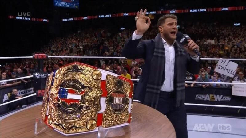 JBL Endorses MJF as American Hero in AEW