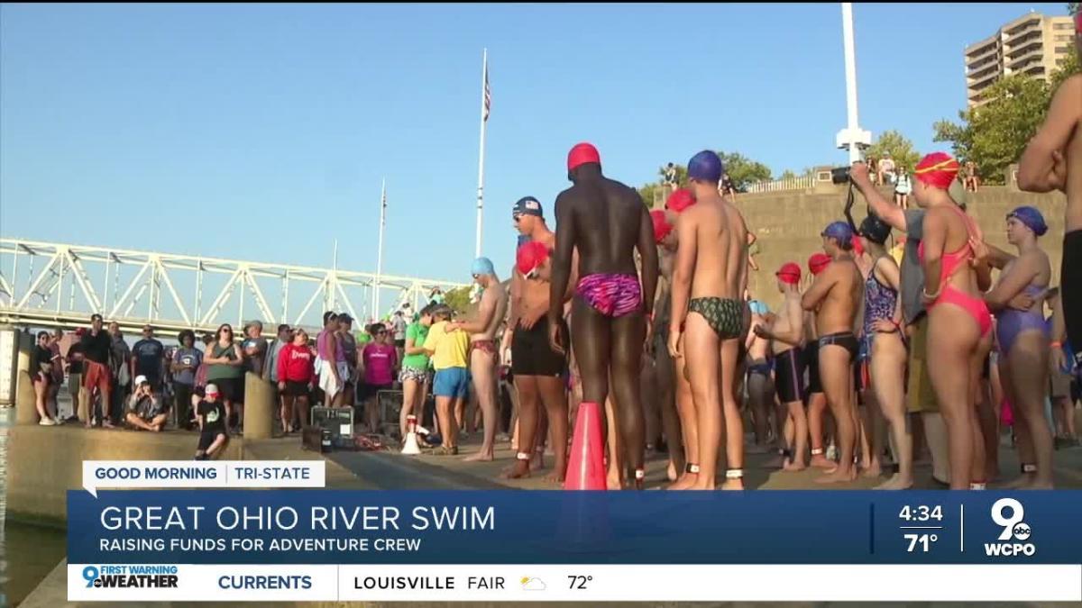 Ohio River Swim Supports Adventure Crew Nonprofit