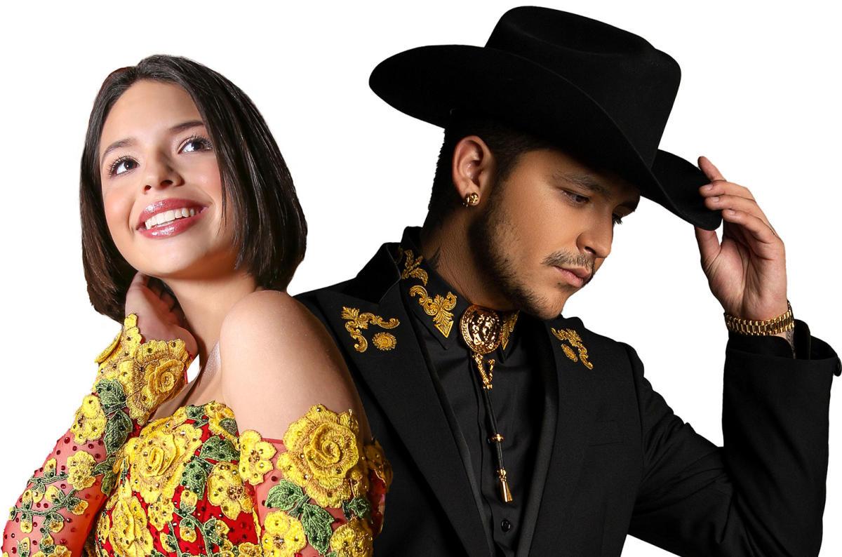 Angela Aguilar and Christian Nodal