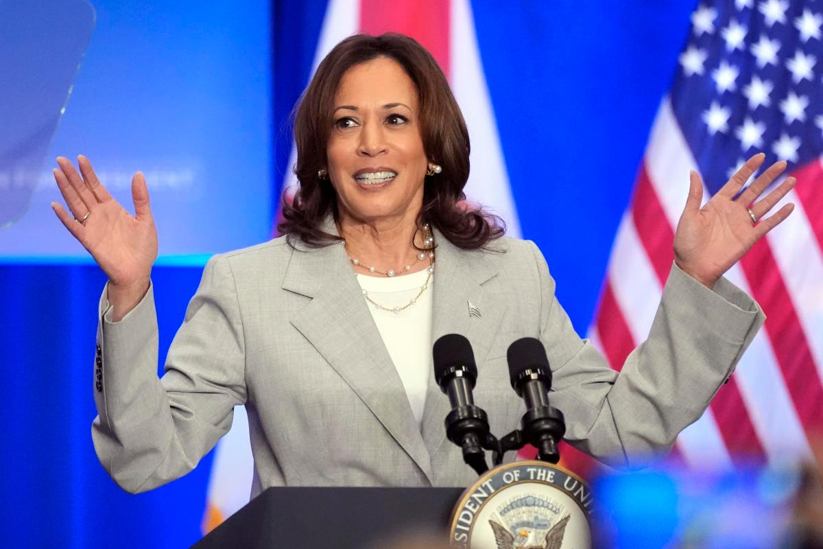 Kamala Harris on Biden