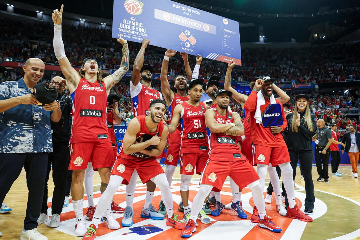 USA vs Puerto Rico basketball