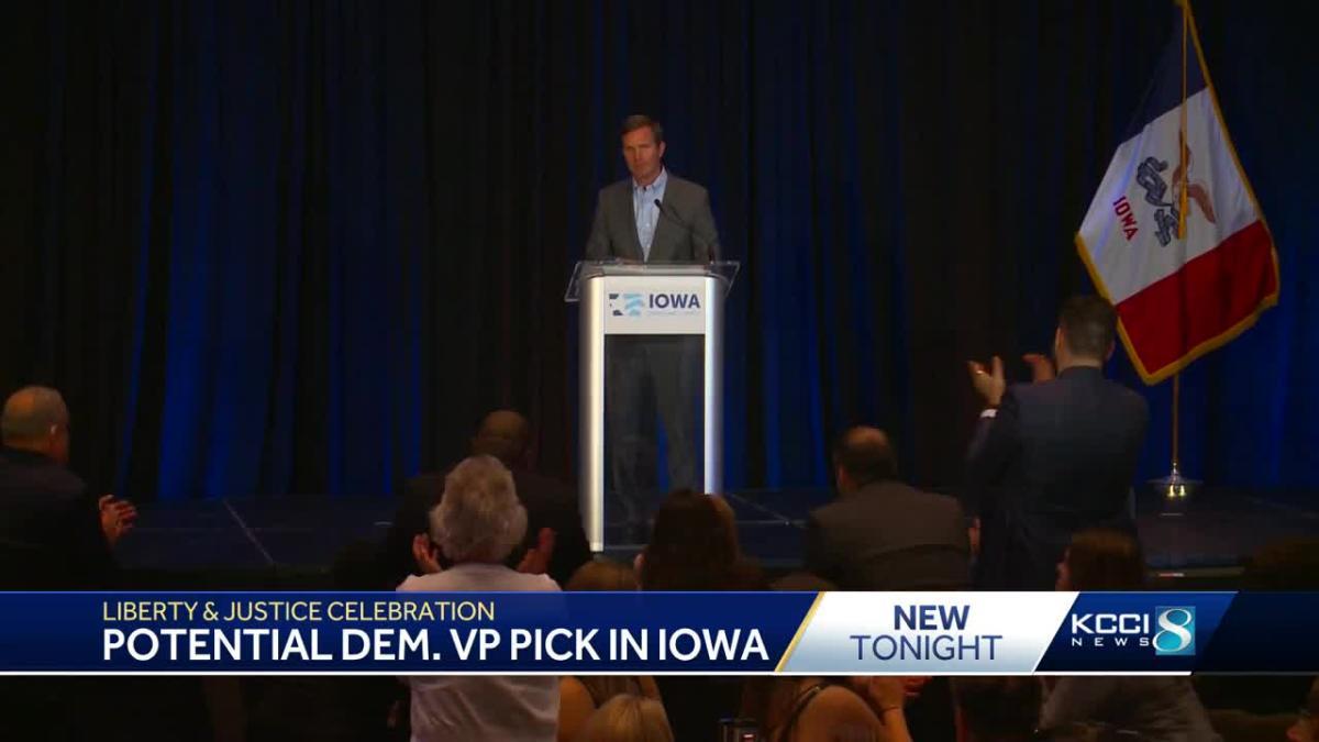 Andy Beshear in Iowa