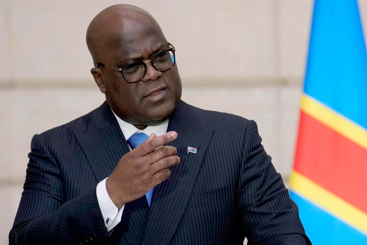 Congo president accuses