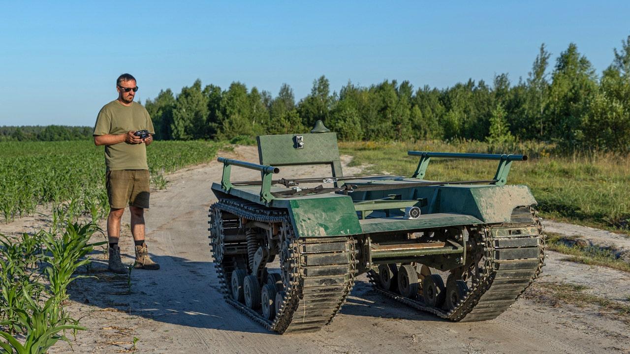 Ukraine's Secret Robot Army to Combat Russia