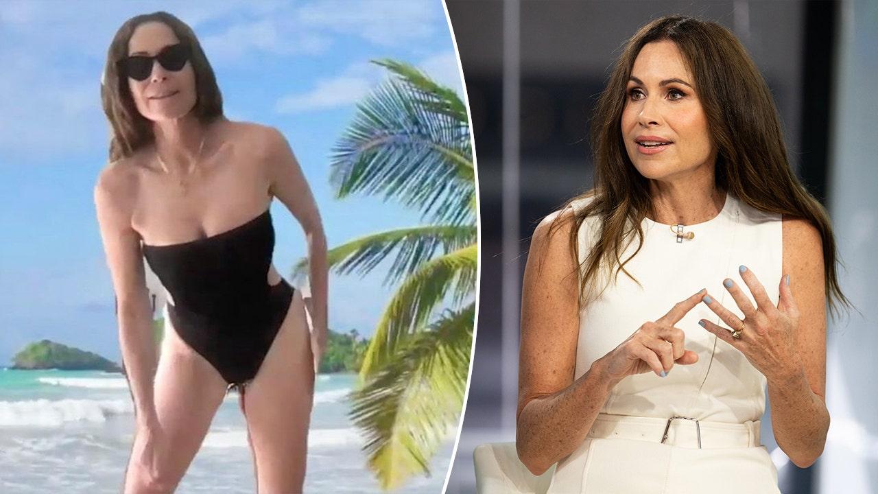 Minnie Driver Shows Off Swimsuit on Instagram