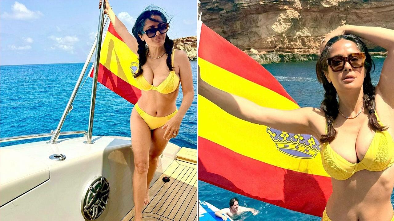 Salma Hayek Embraces Aging in Bikini Photos