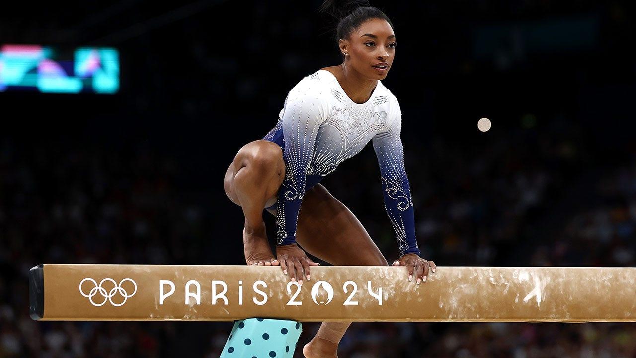 Simone Biles Finishes Fifth in Beam Final