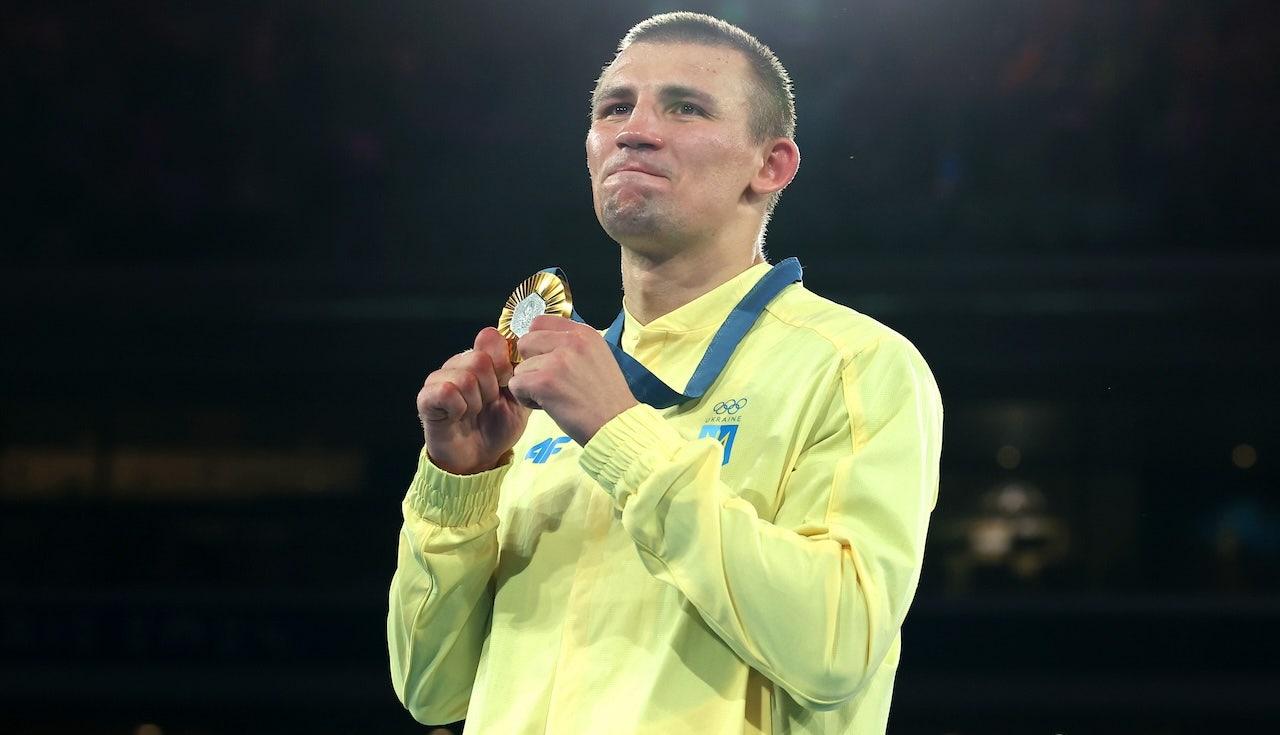 Ukraine Boxer Khyzhniak Wins Olympic Gold