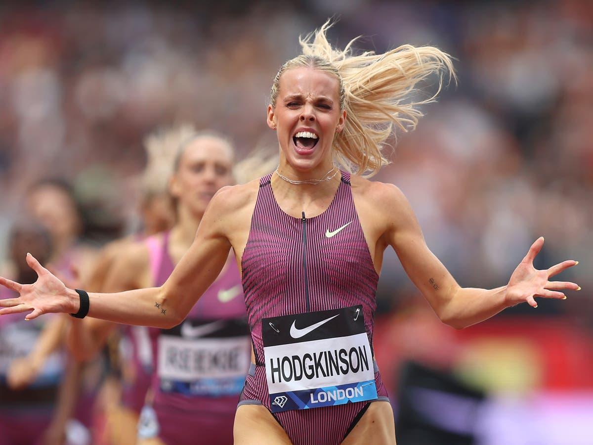 Keely Hodgkinson Dominates London Diamond League 800M Race