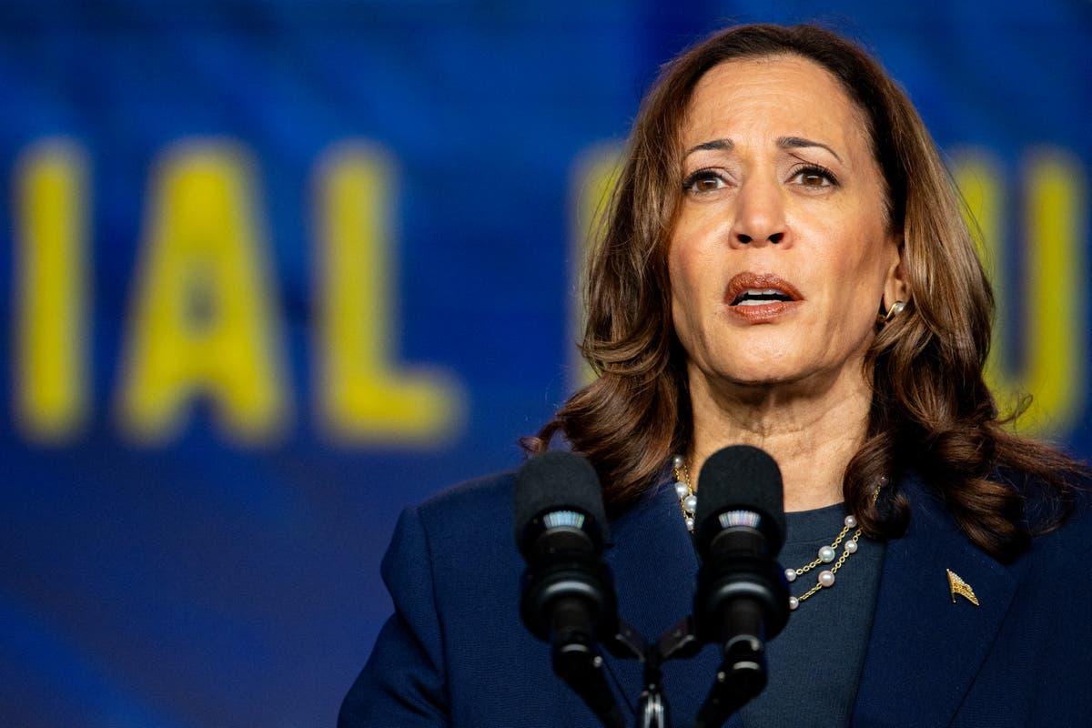 Kamala Harris on Trump's'same old show'