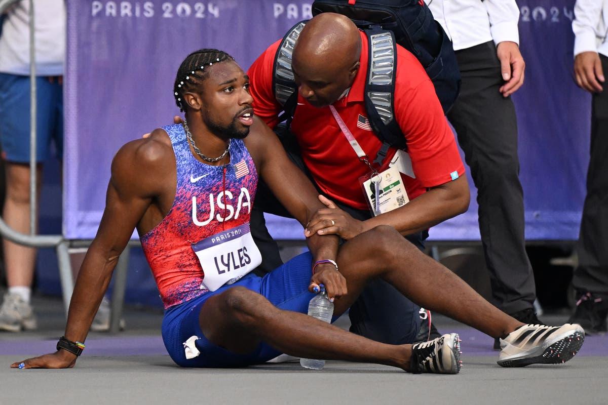 Noah Lyles Ends Olympic Campaign After COVID-19