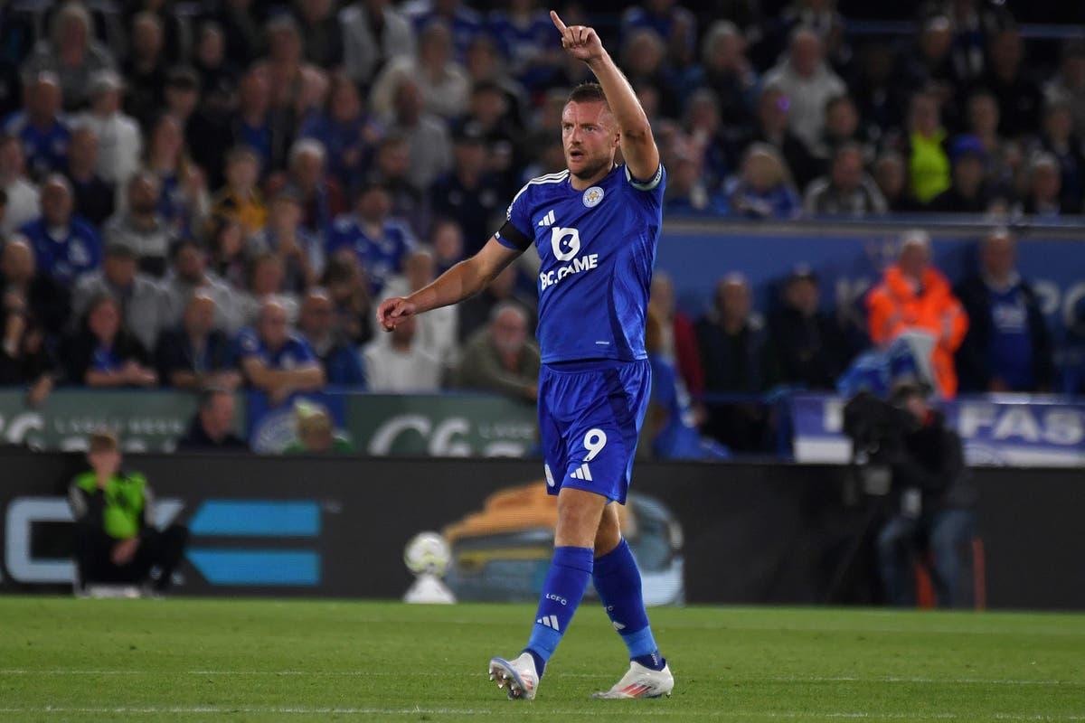 Vardy Scores in Leicester's Draw with Tottenham