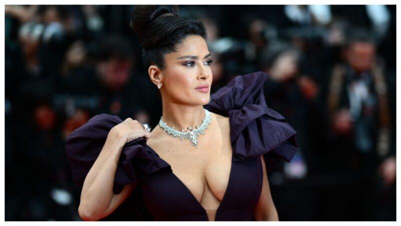 Salma Hayek Shares Bikini Photos from Ibiza