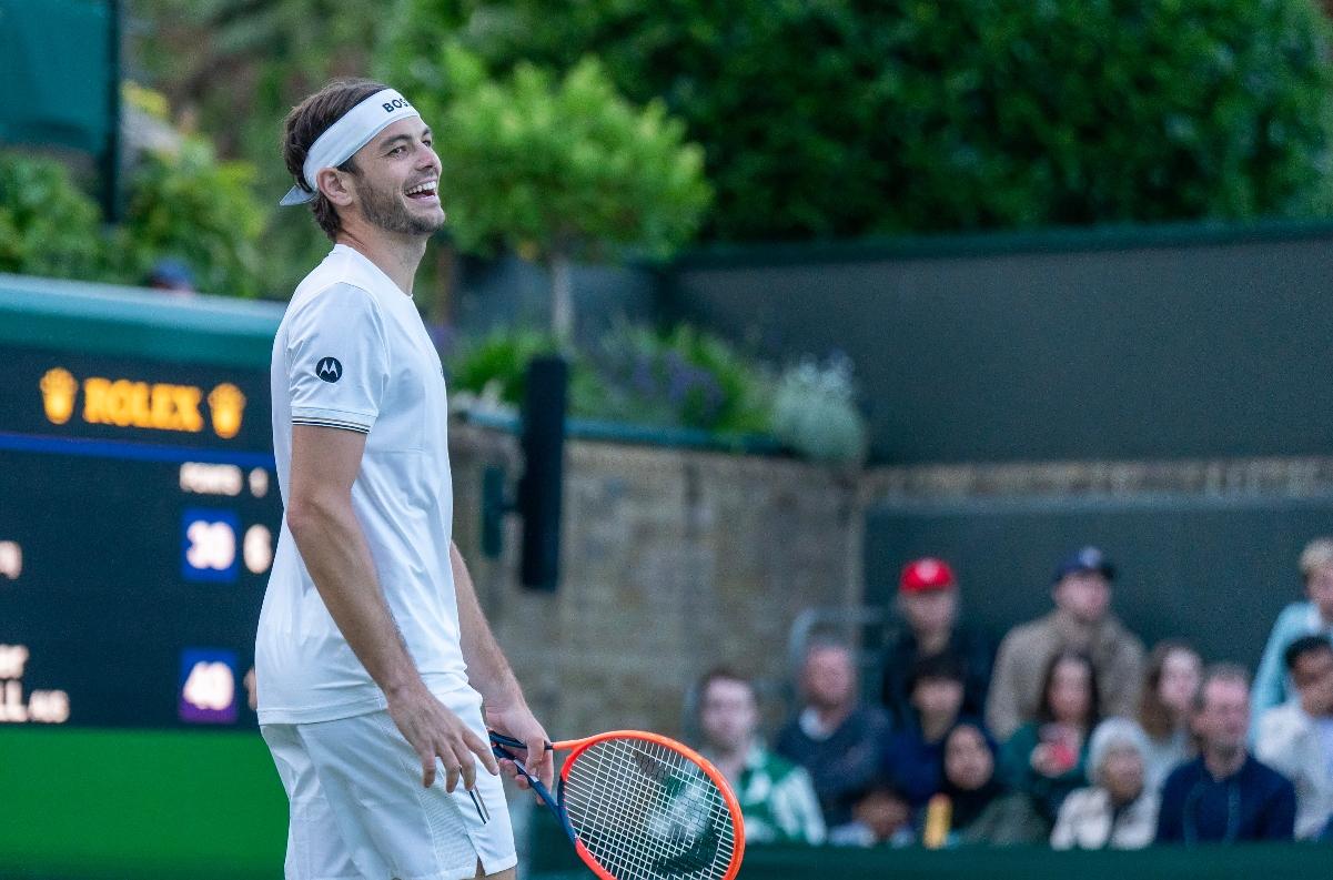 Taylor Fritz on Wimbledon opponent