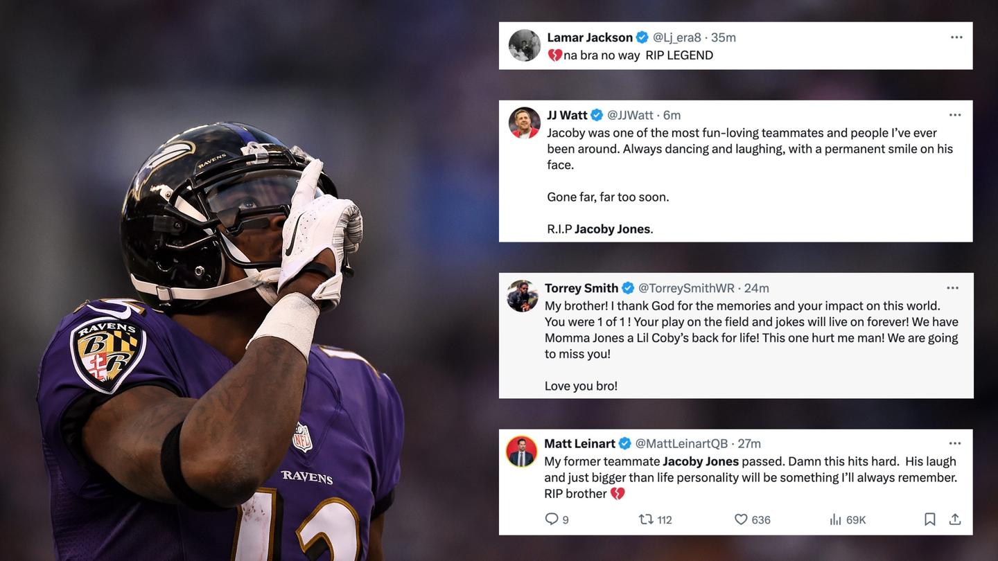 Jacoby Jones Dies at 40 in Houston