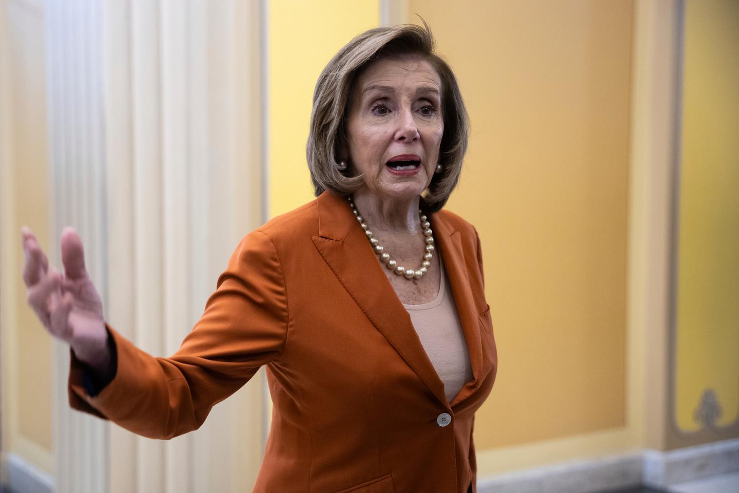 Pelosi Footage Condemns Trump Over Capitol Riot