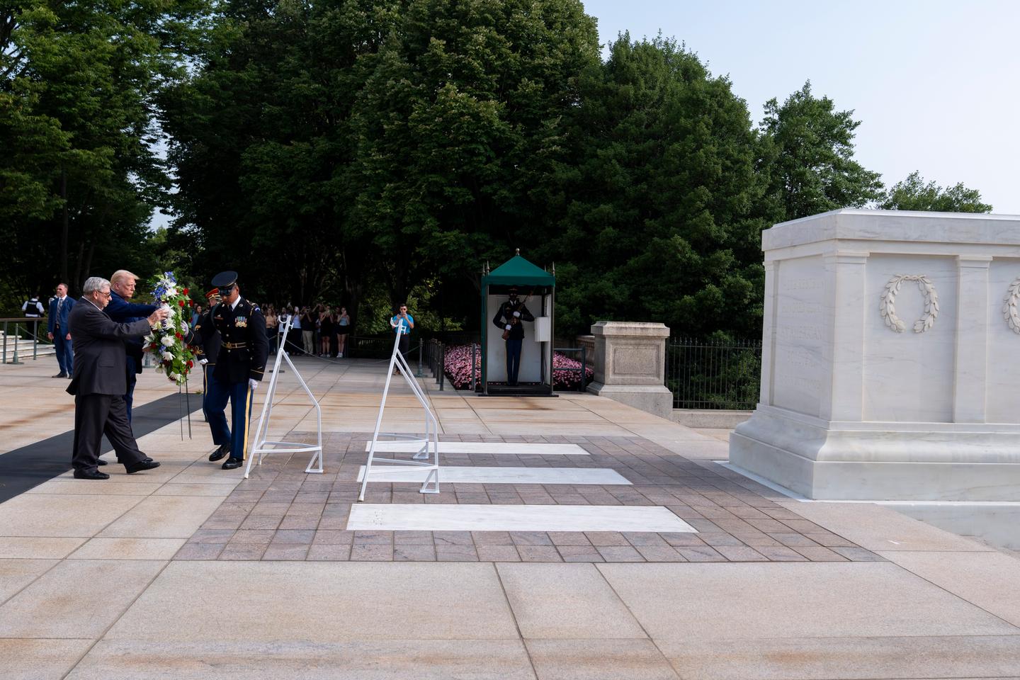 Trump's Arlington Visit Sparks Controversy