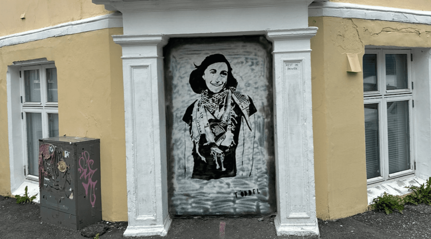 Controversial Mural of Anne Frank Sparks Outrage