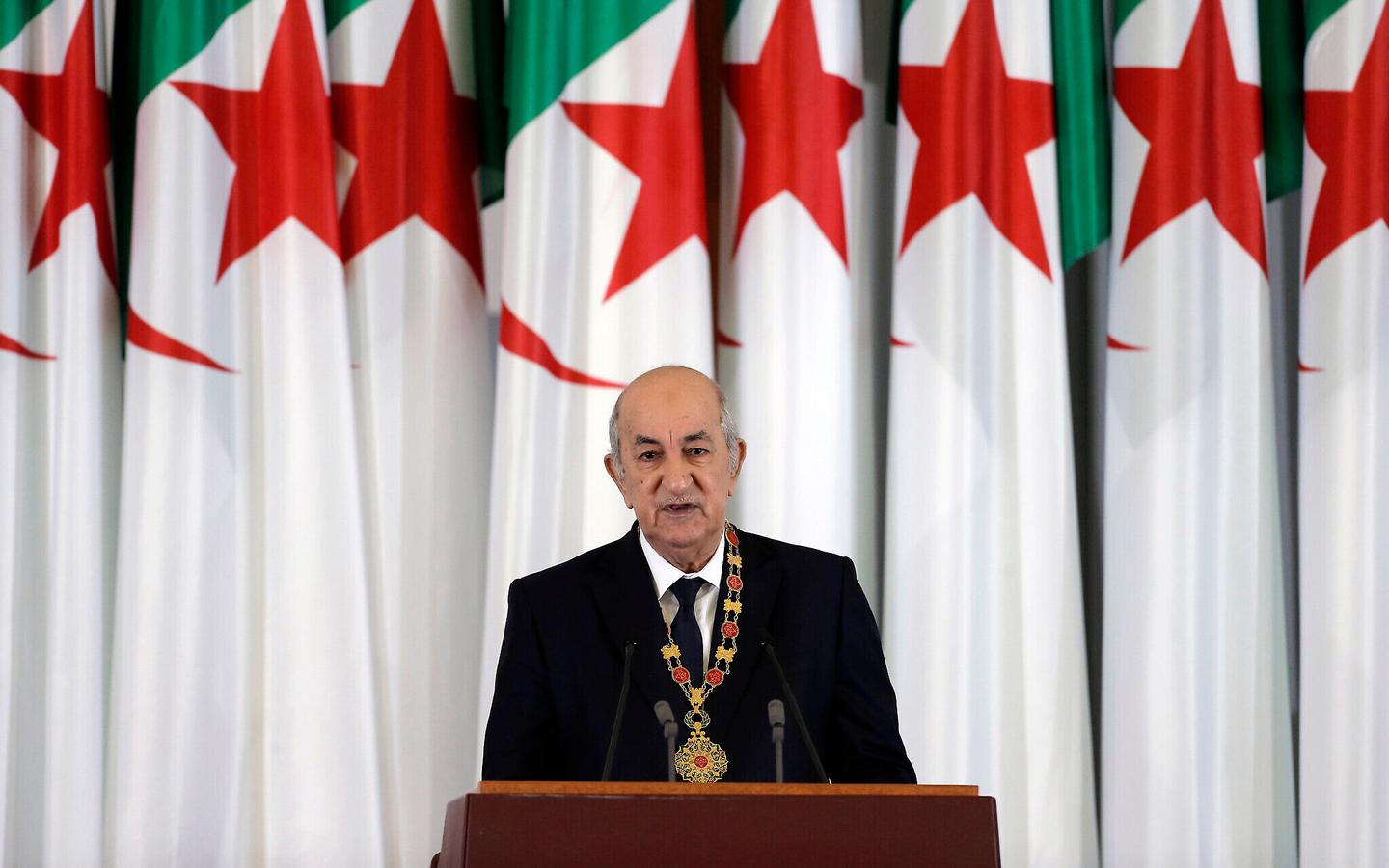 Algerian President Tebboune Pledges Aid to Gaza