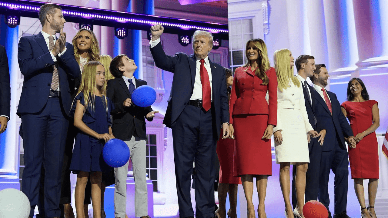 Trump Family Unites at Republican National Convention