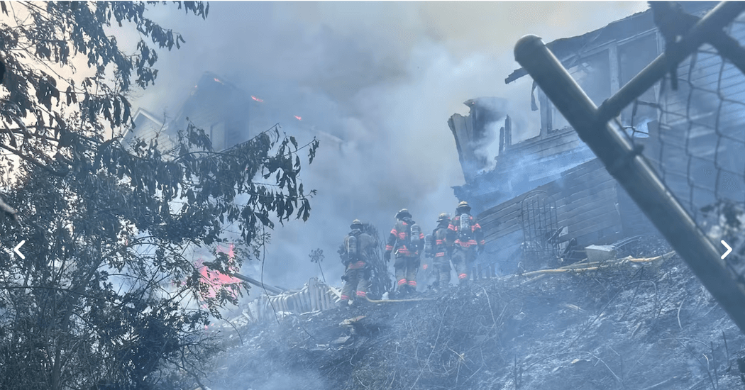 Small Plane Crashes into Townhomes in Oregon