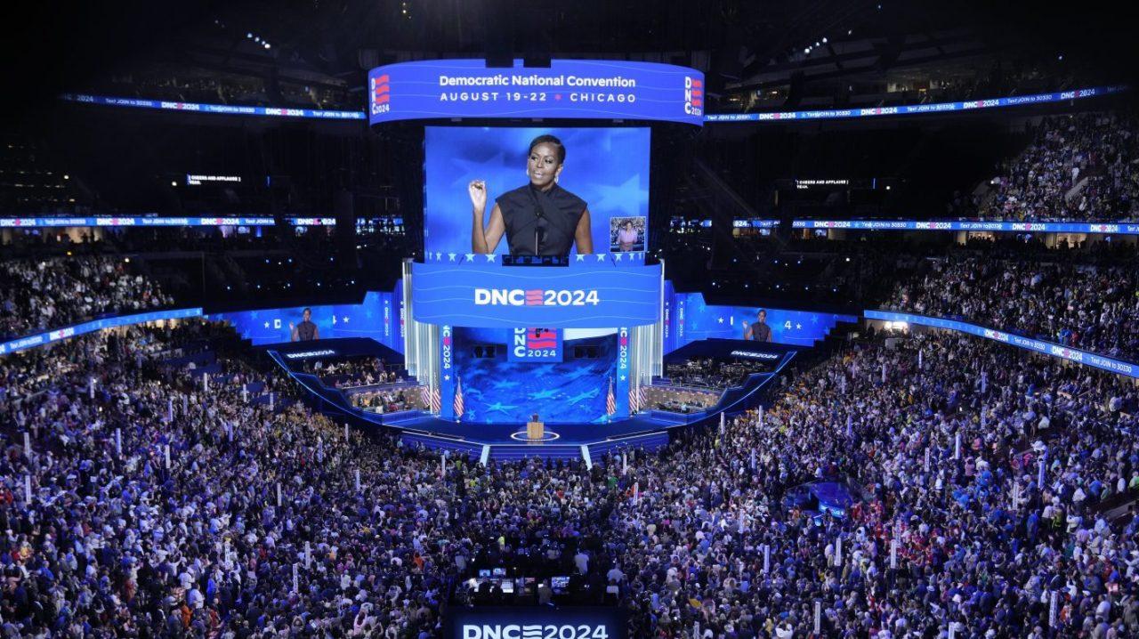 Michelle Obama Speaks at Democratic Convention