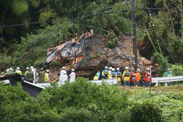 Typhoon Shanshan Strikes Southwest Japan