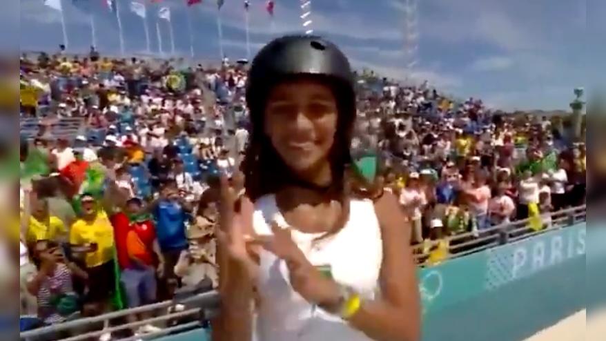 Rayssa Leal Wins Bronze, Defies IOC Rule 50