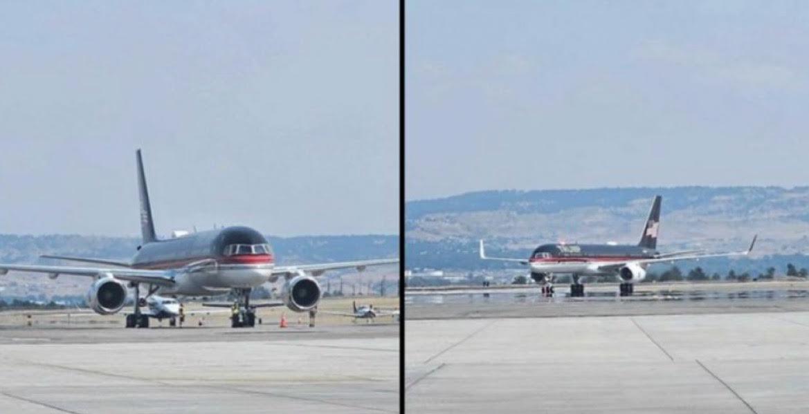 Plane lands in Billings Montana