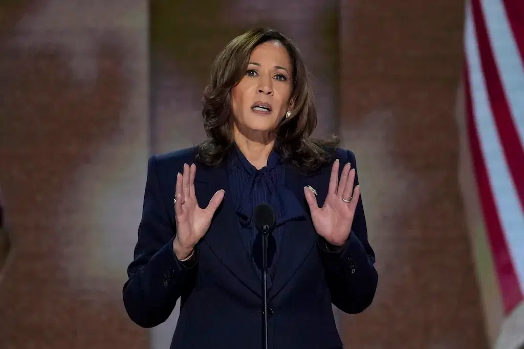 Kamala Harris Defends Centrist Shift in Interview